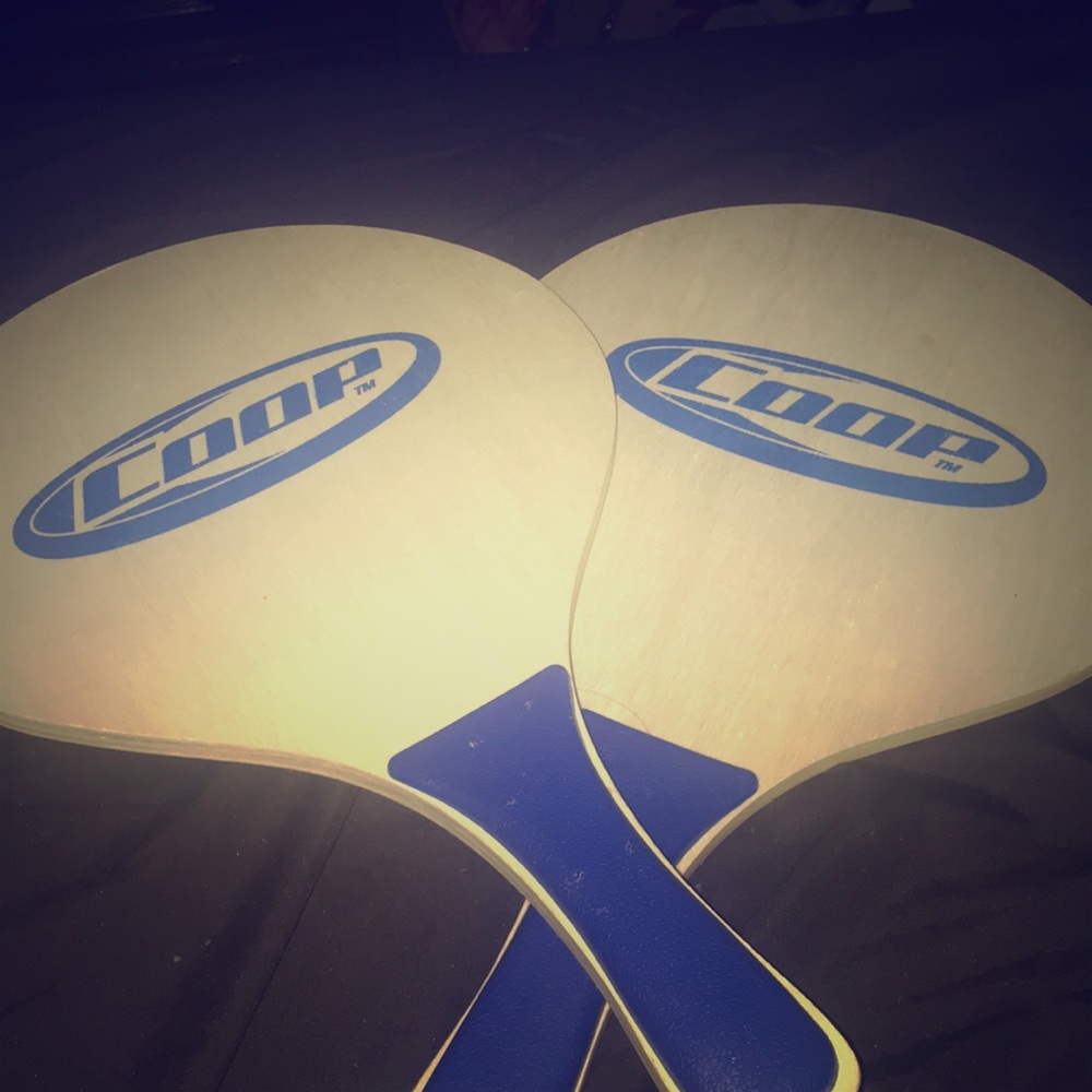 Large ping pong paddles